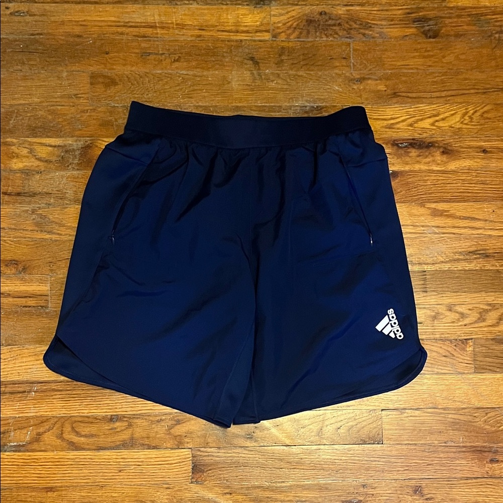 Adidas Dark Blue Gym Shorts